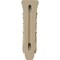 Ekena Millwork 4"W x 10 1/2"D x 14"H Large Hudson Acanthus Wood Corbel, Alder CORW04X11X14HDAL - alternate 3
